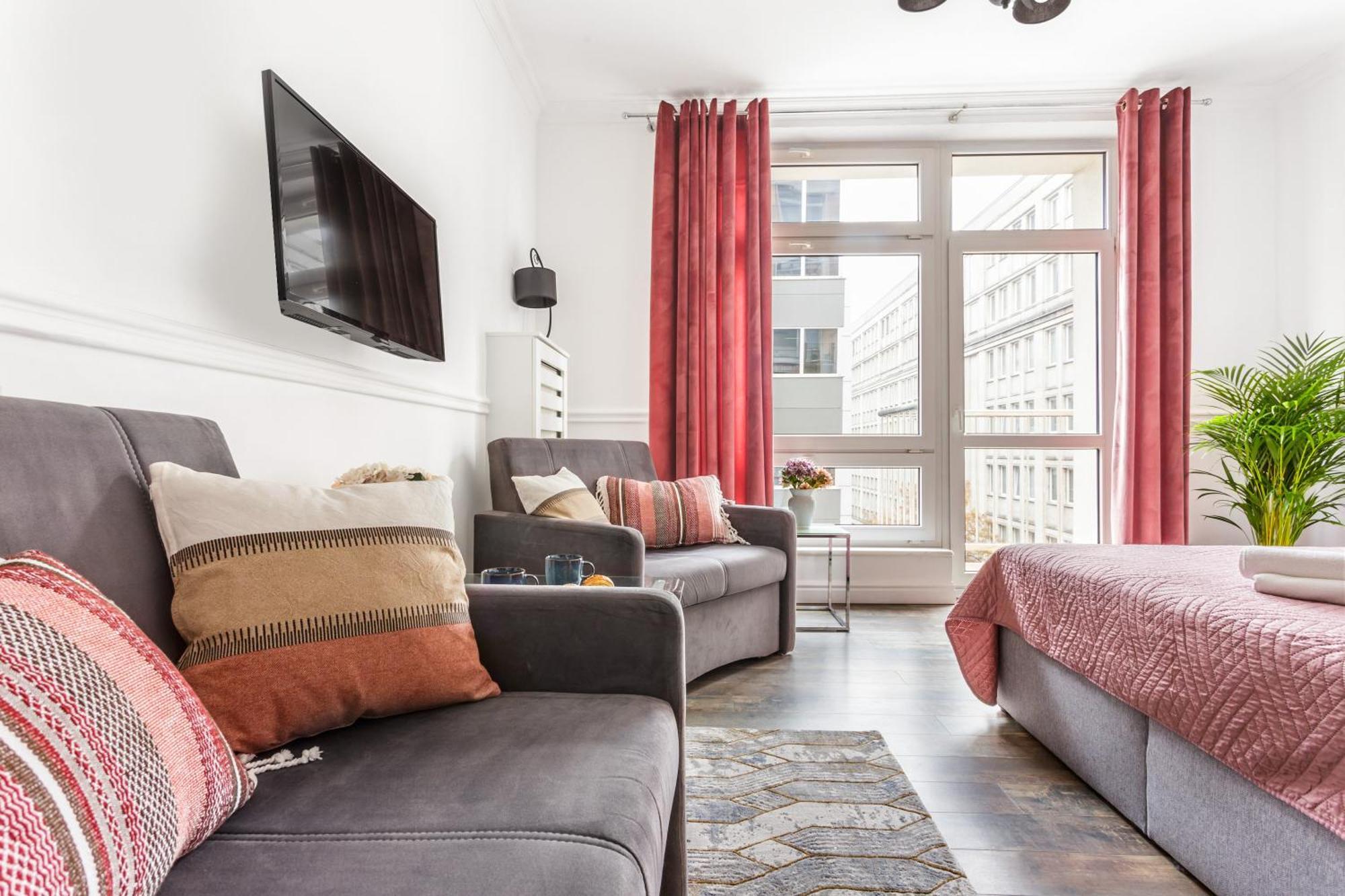 Charming Apartment In The City Center Warschau Buitenkant foto