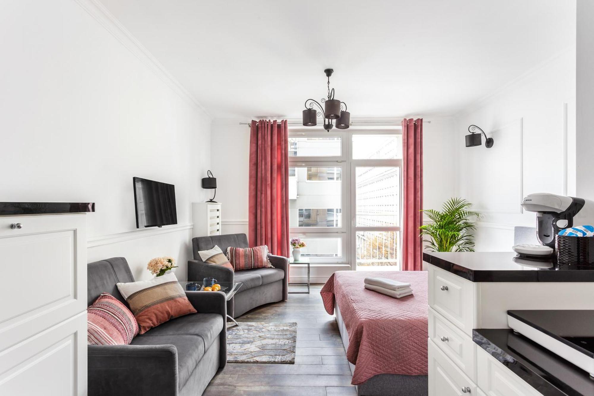 Charming Apartment In The City Center Warschau Buitenkant foto