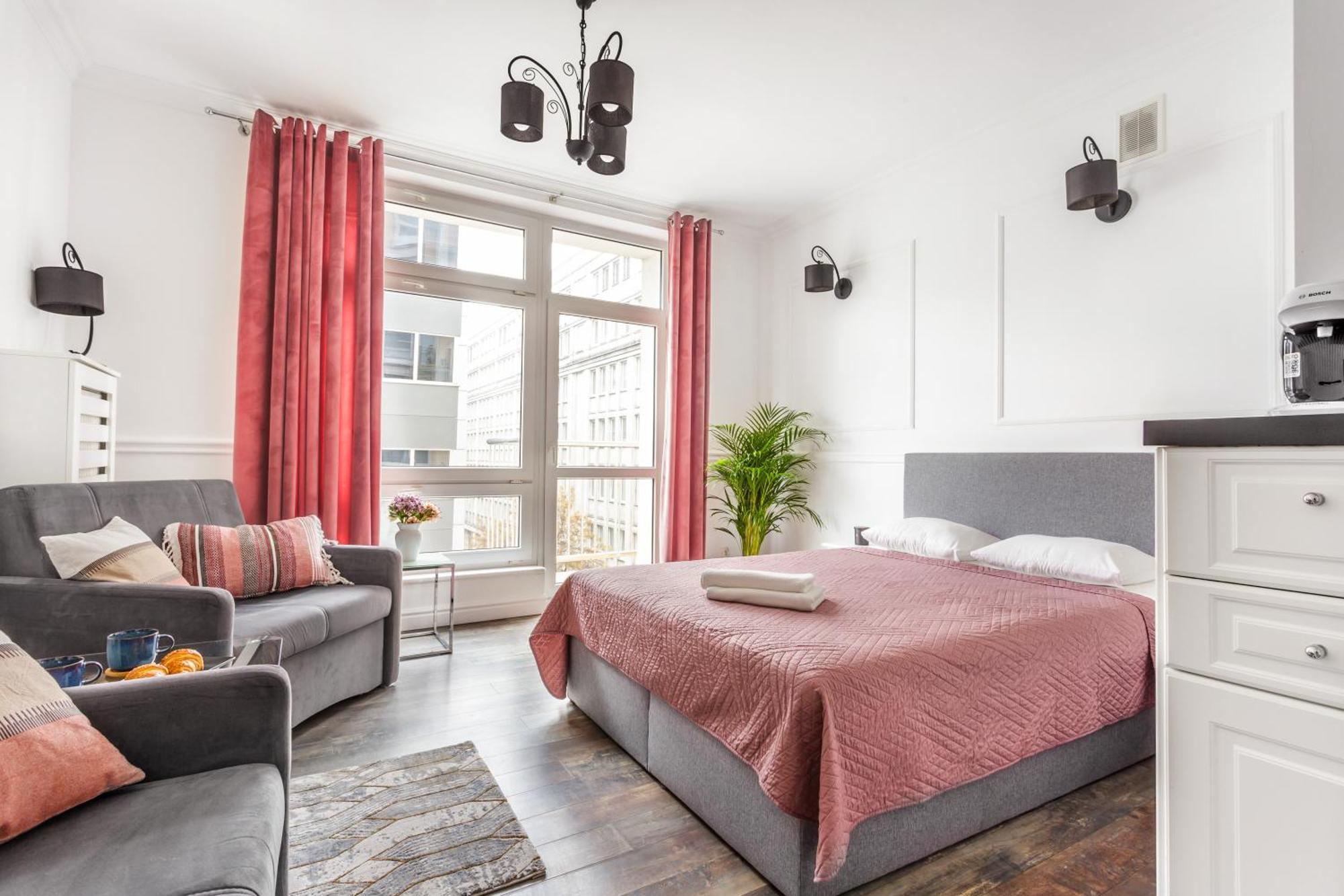 Charming Apartment In The City Center Warschau Buitenkant foto