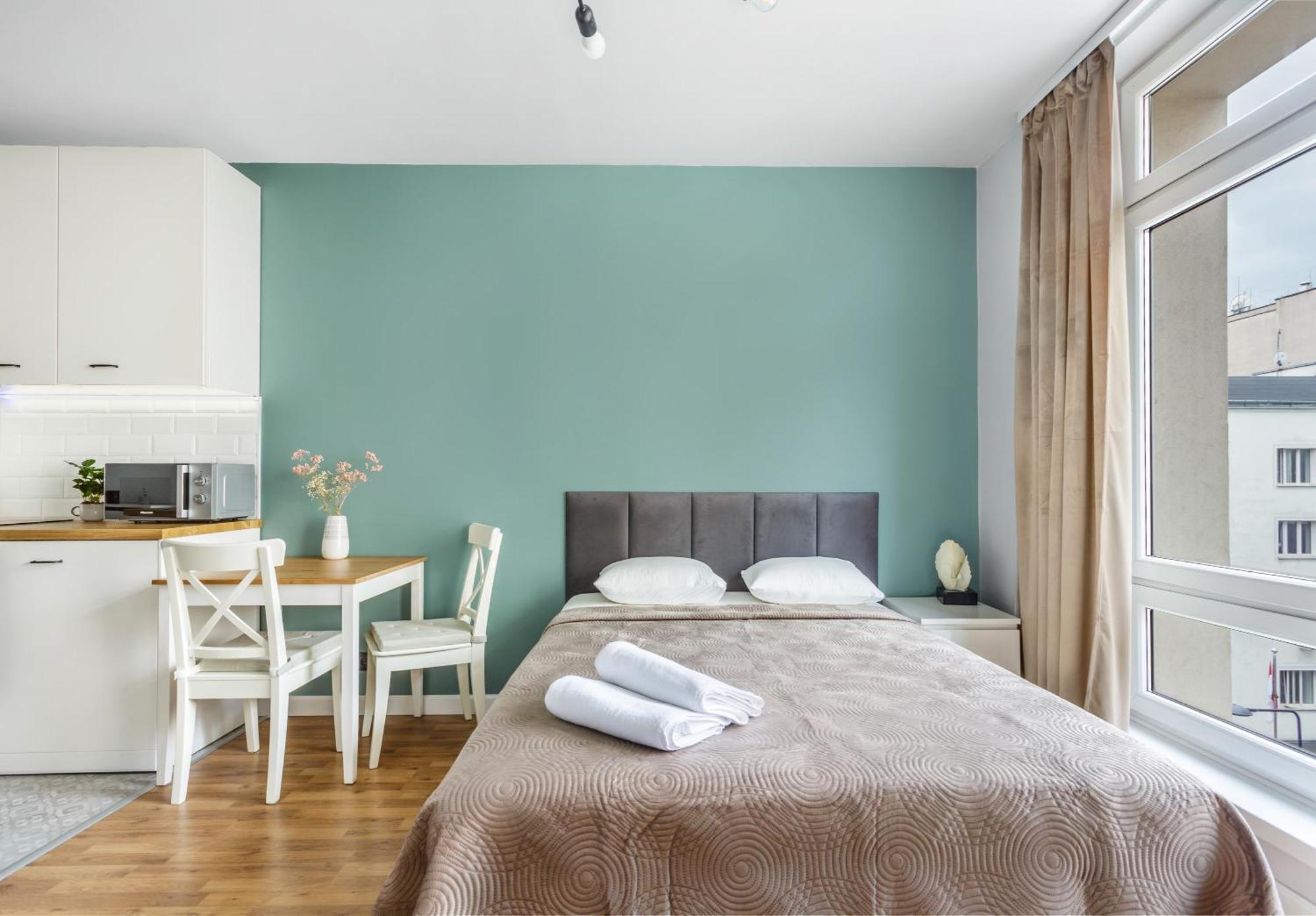Charming Apartment In The City Center Warschau Buitenkant foto