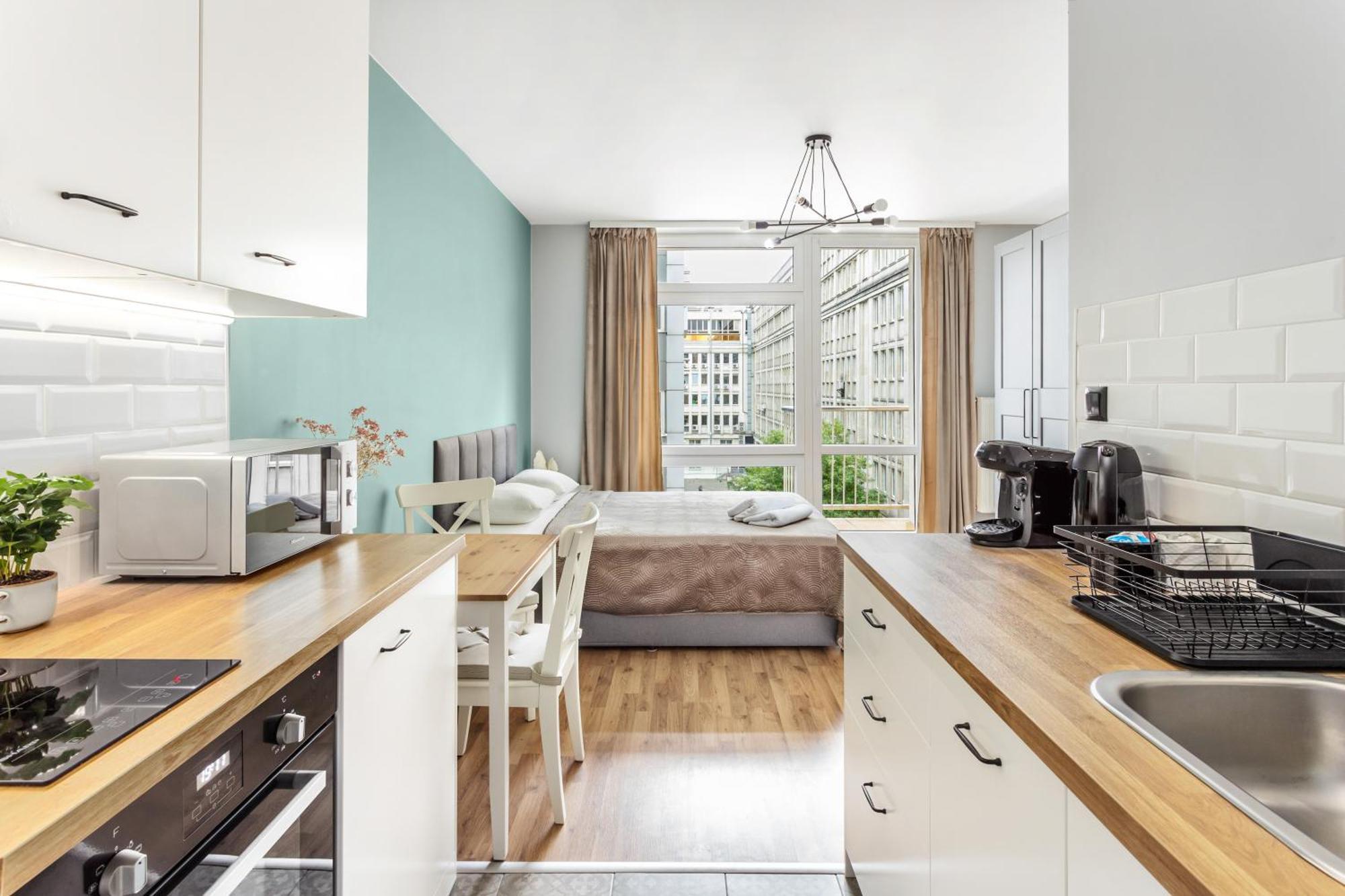 Charming Apartment In The City Center Warschau Buitenkant foto