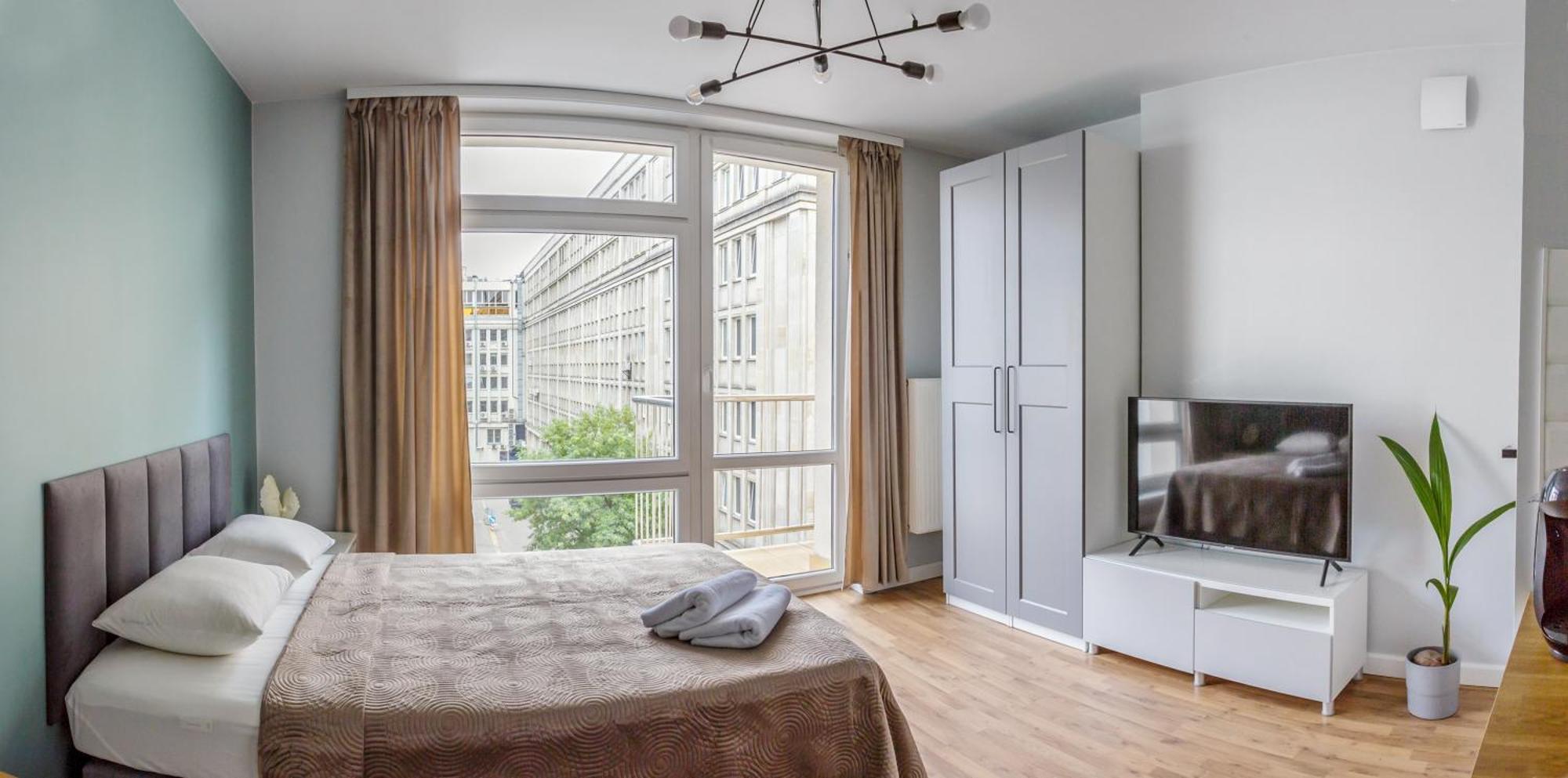 Charming Apartment In The City Center Warschau Buitenkant foto